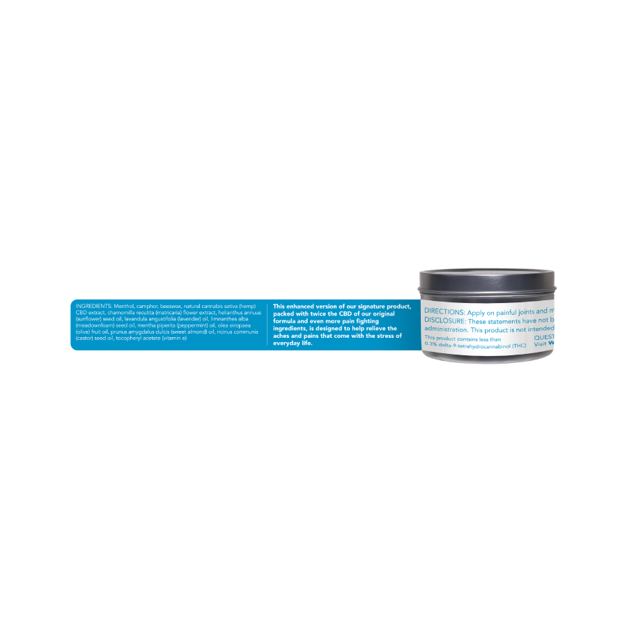 Sacred Essentials™ Extra Strength Infused Pain Balm Extra Value Size