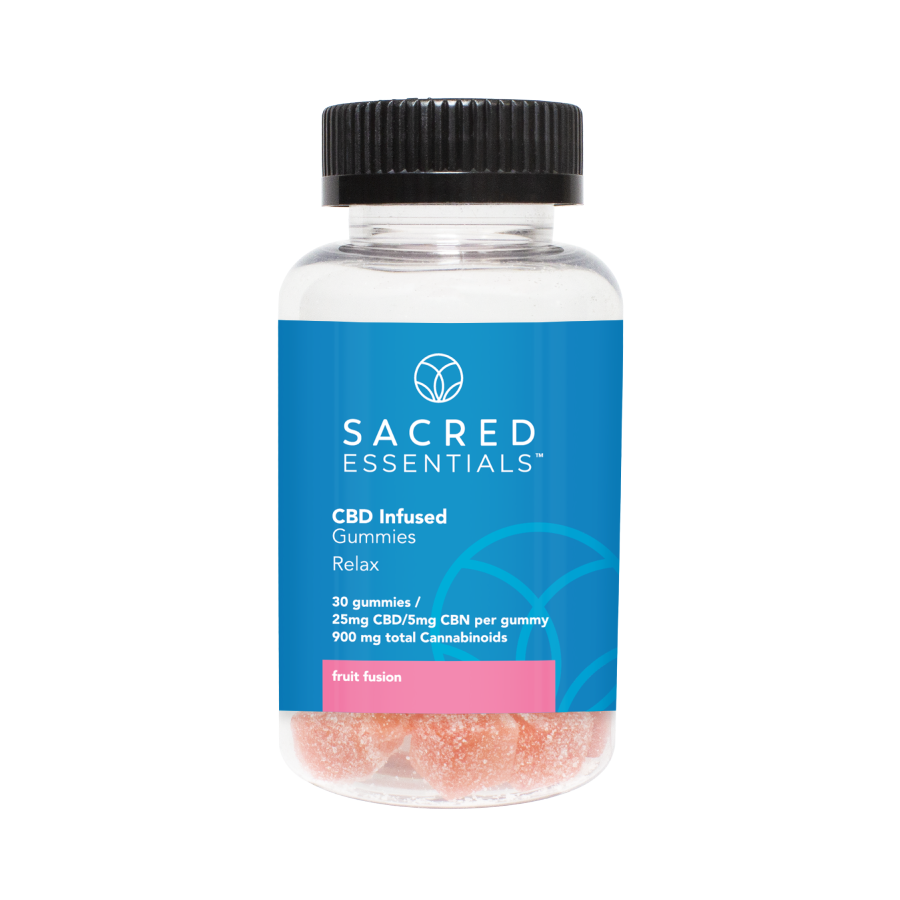 Sacred Essentials™ CBD Infused Gummies - Relax