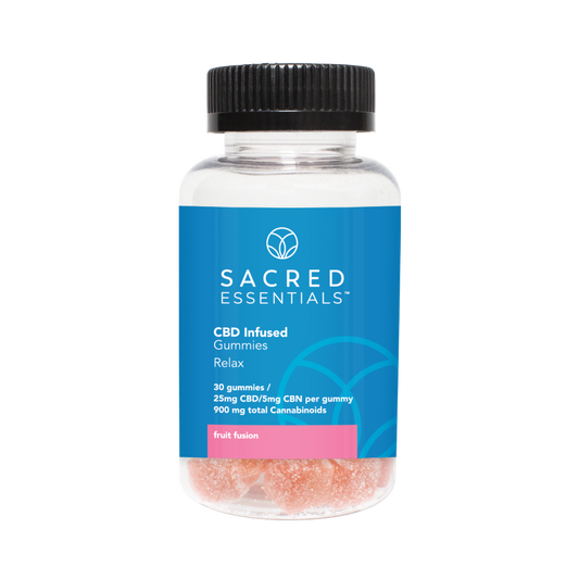 Sacred Essentials™ CBD Infused Gummies - Relax
