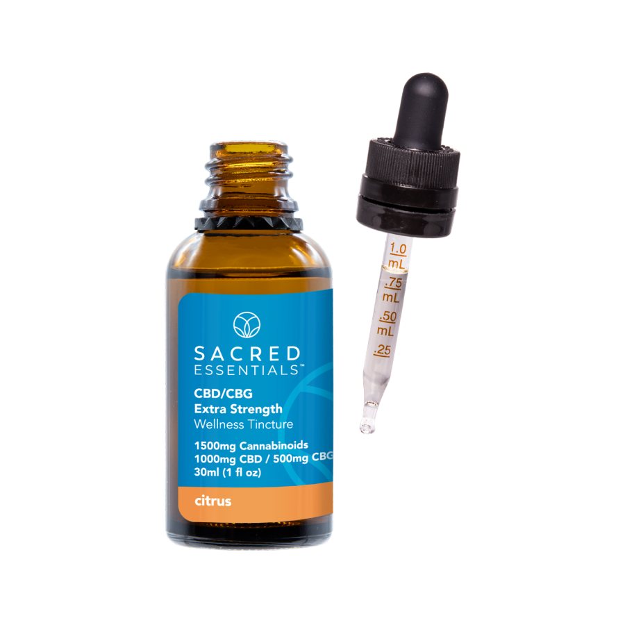 CBD/CBG Extra Strength Wellness Tincture