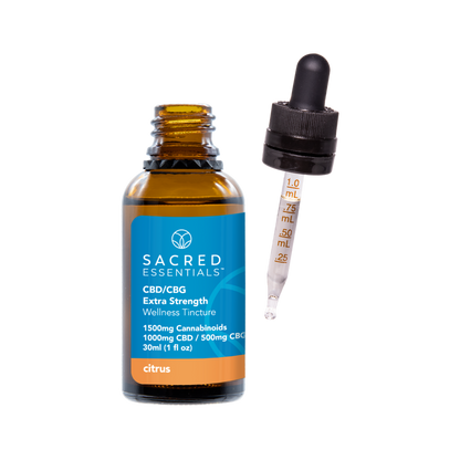 CBD/CBG Extra Strength Wellness Tincture